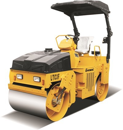 Chinese topmerk hoogwaardige 3 ton wals LTC3E vibrerende compactor prijs te koop