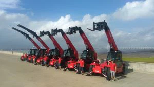 Verreikers 5T Telescopische Heftrucks 8.8M Hefhoogte