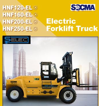Elektrische heftruck met capaciteitsbereik van 12 ton tot 25 ton