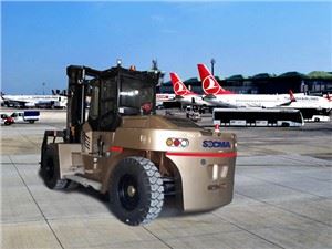 Vorkheftruck 18 ton capaciteit