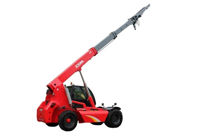 11Ton Vorkheftruck met telescopische kraan