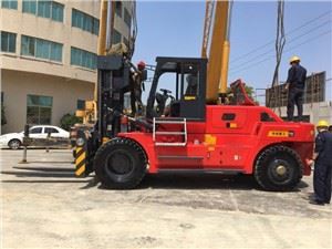 15 ton dieselvorkheftruck voor containerpoort