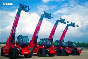 SOCMA 7 Ton 7t Telescopische Vorkheftruck Lader Verreiker