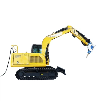 Toepassing voor elektrische kabelgraafmachine